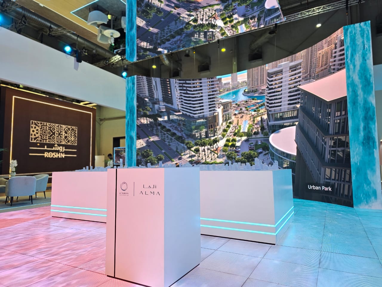 ELMA booth in Cityscape Exhibition