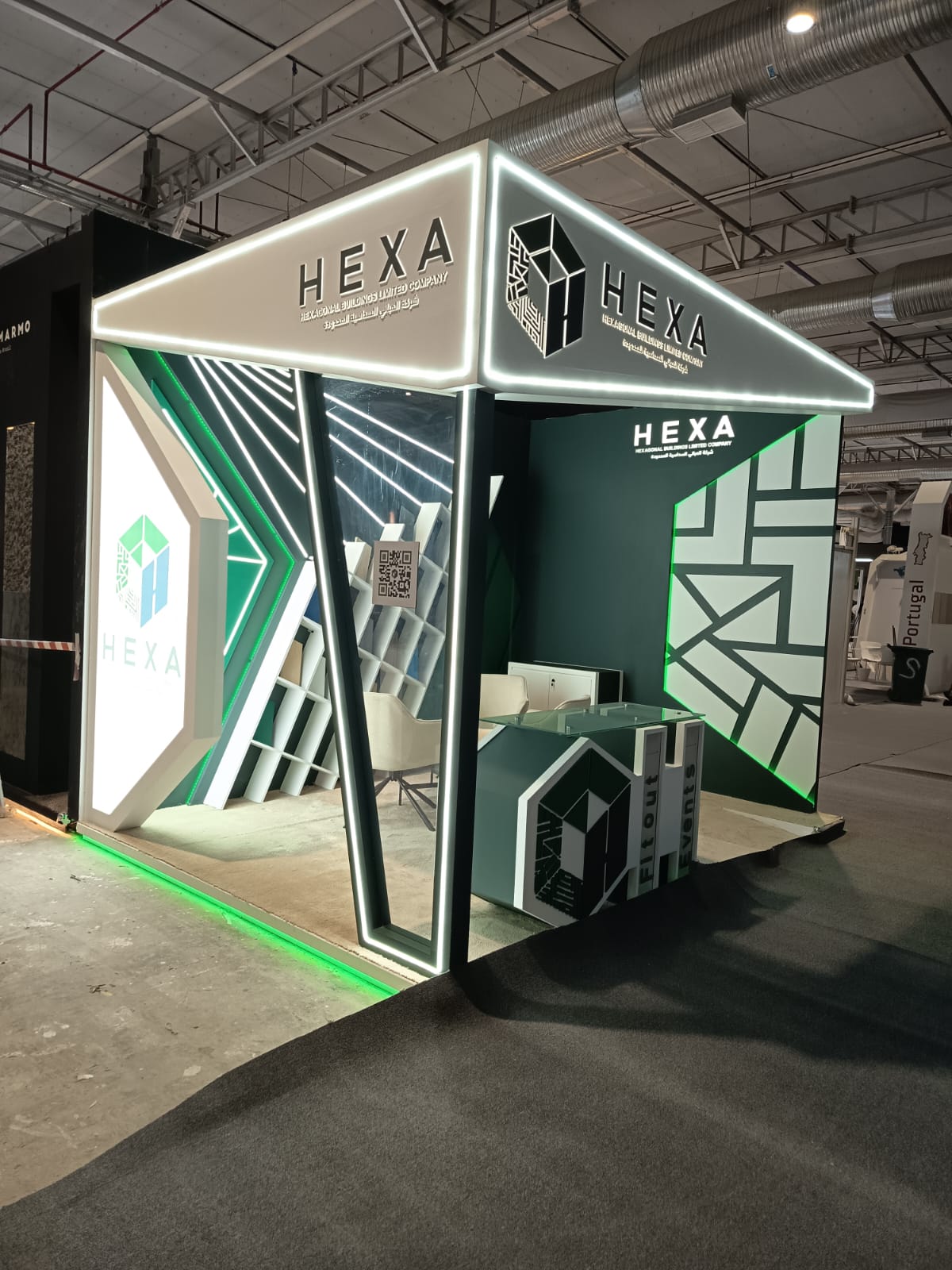 HEXA booth - Big 5 Construct Saudi